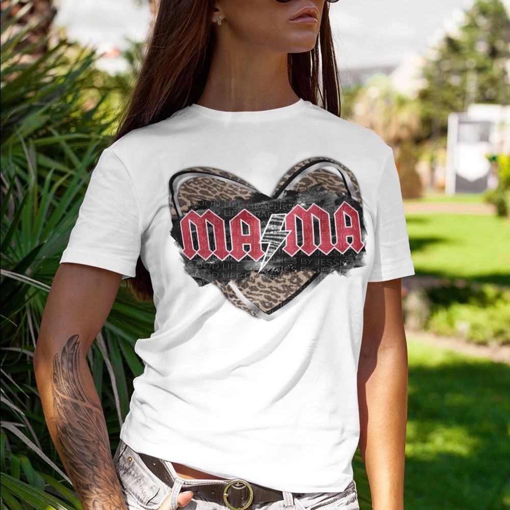 Women’s Rock N Roll Mama Tshirt